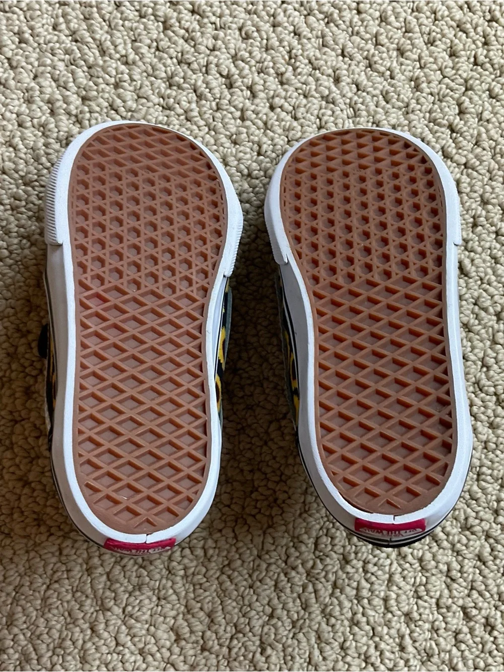 Toddler’s Vans Sunflowers Sneakers Size 9